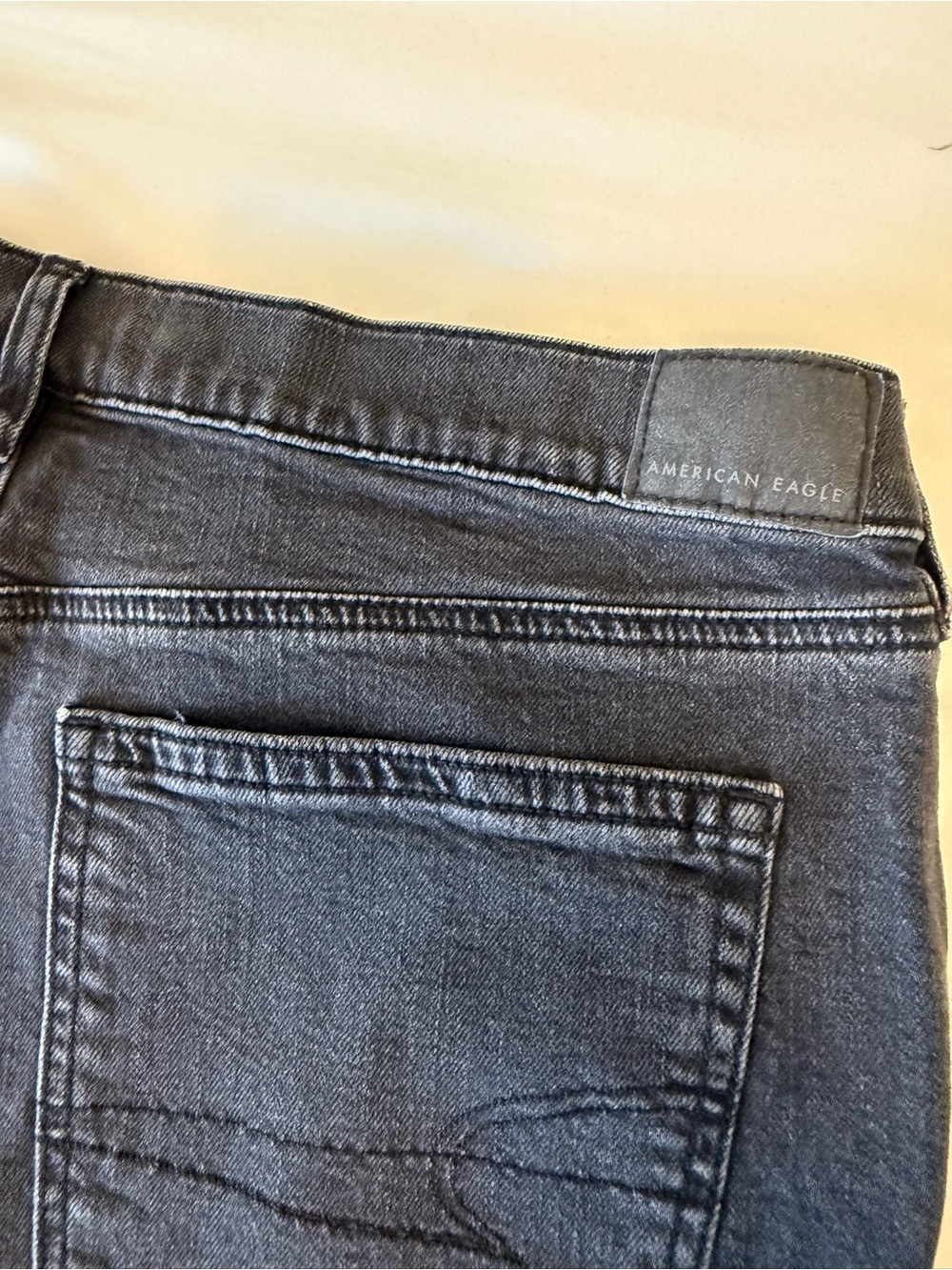 American Eagle Outfitters Black Wide Leg Jeans